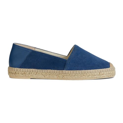 Geox Damen D LAMPEDUSA A Espadrille Wedge Sandal, AVIO, 35 EU von Geox