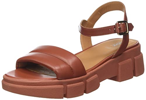 Geox D LISBONA Sandal, Rust, 40 EU von Geox