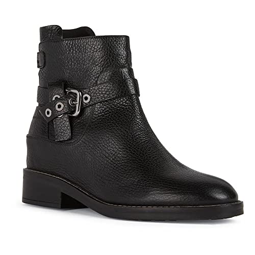 Geox Damen D Larysse A Stiefeletten, Schwarz, 39 EU von Geox