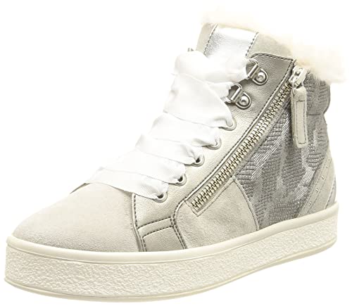 Geox Damen D Leelu' C Sneakers, Dk Grey Lt Grey, 39 EU von Geox