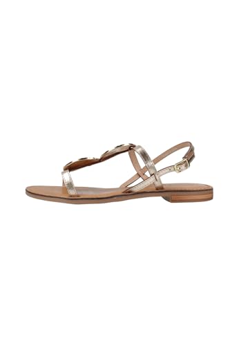Geox Damen D MADDALUSIAC F Slide Sandal, Lt Gold, 37.5 EU von Geox