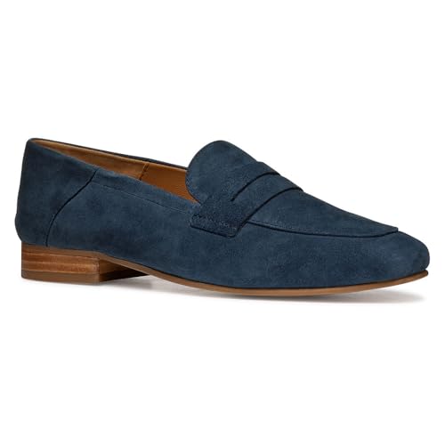 Geox Damen D MANTINEA A Loafer, Dk Navy, 36 EU Geox Damen D MANTINEA A Loafer, Dk Navy, 36 EU von Geox