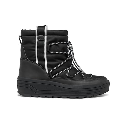 Geox Damen D MILLEINY B ABX A Ankle Boot, Black, 40 EU von Geox