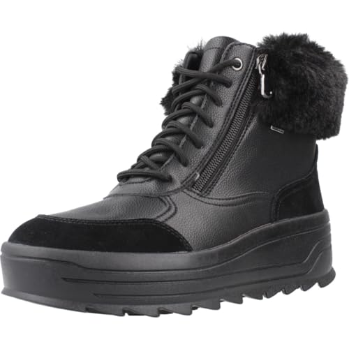 Geox Damen D MILLEINY B ABX B Ankle Boot, Black, 40 EU von Geox