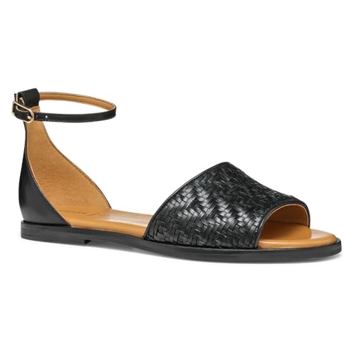 Geox Damen D NAILEEN C Slide Sandal, Black, 38.5 EU von Geox