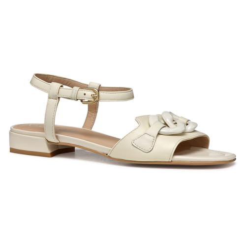 Geox Damen D New ERAKLIA 15 D Slide Sandal, Papyrus, 38.5 EU Geox Damen D New ERAKLIA 15 D Slide Sandal, Papyrus, 38.5 EU von Geox