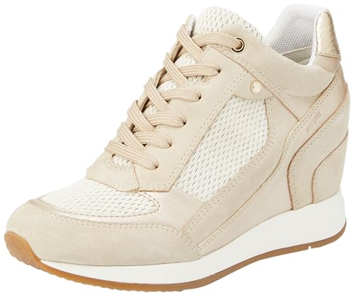 Geox Damen D NYDAME A Platform, LT Taupe, 39 EU von Geox