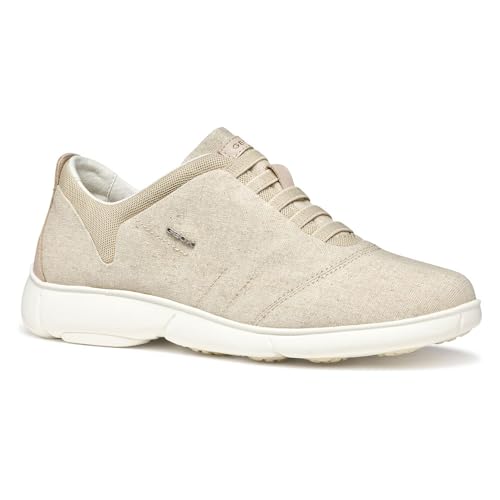 Geox Damen D Nebula 2.0 B Sneaker, Lt Taupe, 38 EU von Geox