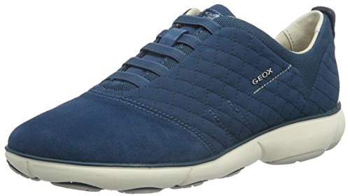 Geox Damen D Nebula A Sneakers, Blau (OCTANEC4024), 35 EU von Geox