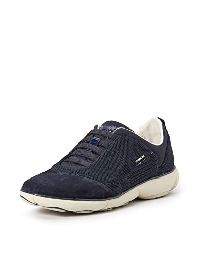 Geox Damen D Nebula C Sneaker, Navy Blau, 36 EU von Geox