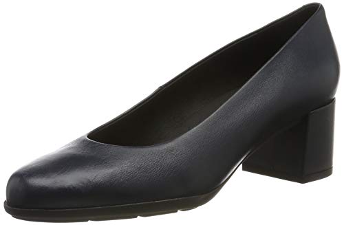 Geox Damen D New Annya Mid A Pump, Navy, 37.5 EU von Geox