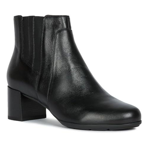 Geox Damen D New Annya Mid B Stiefeletten, Schwarz, 35 EU von Geox