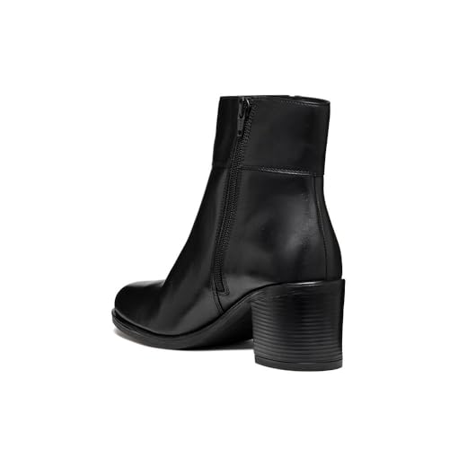 Geox Damen D New ASHEEL C Ankle Boot, Black, 36 EU von Geox