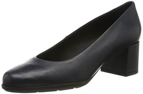 Geox Mädchen D New Annya Mid A Pump, Navy, 37.5 EU von Geox