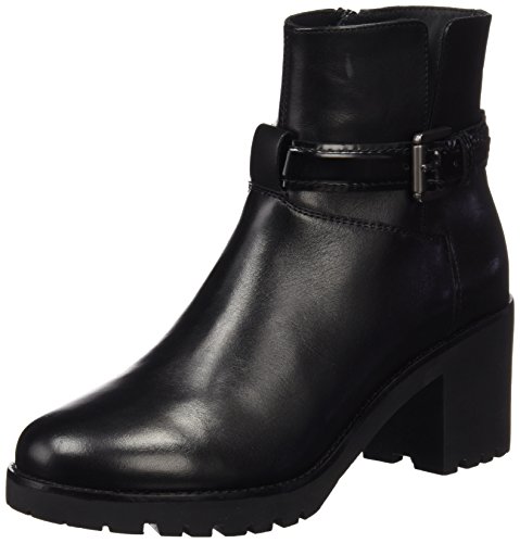 Geox Damen D New DOVELYN B Kurzschaft Stiefel, Schwarz (BLACKC9999) von Geox
