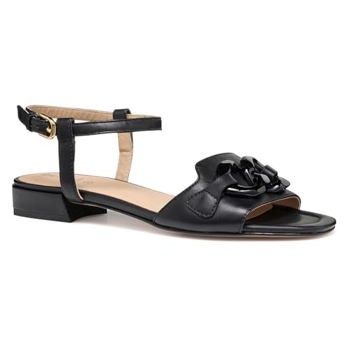 Geox Damen D New ERAKLIA 15 D Slide Sandal, Black, 40 EU Geox Damen D New ERAKLIA 15 D Slide Sandal, Black, 40 EU von Geox