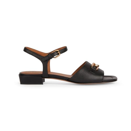 Geox Damen D New ERAKLIA 15 Flat Sandal, Black, 37 EU Geox Damen D New ERAKLIA 15 Flat Sandal, Black, 37 EU von Geox