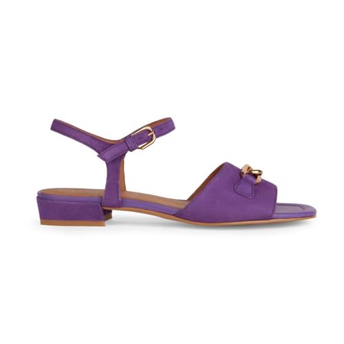 Geox Damen D New ERAKLIA 15 Flat Sandal, Purple, 38.5 EU von Geox