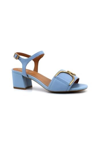 Geox Damen D New ERAKLIA 50 Sandal, Sky, 35 EU von Geox