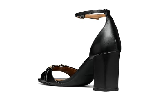 Geox Damen D New ERAKLIA 80 Heeled Sandal, Black, 38 EU von Geox