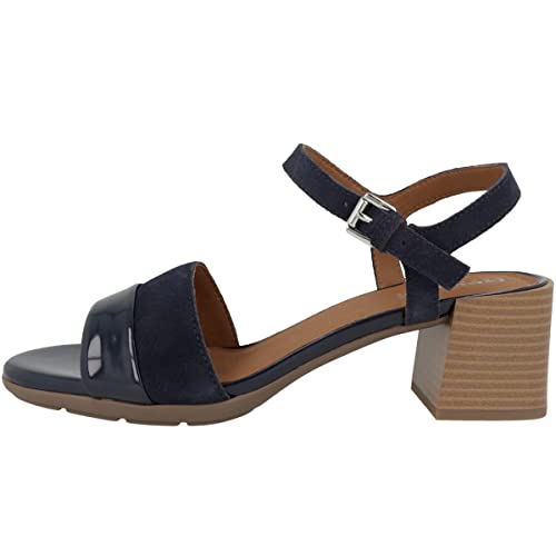 Geox Damen D New MARYKARMEN Sandal,Navy,40 EU von Geox