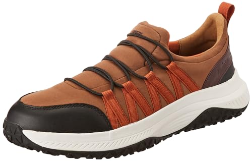 Geox Damen D OLIVIERA + Grip A Sneaker, Toffee/Black, 37 EU von Geox