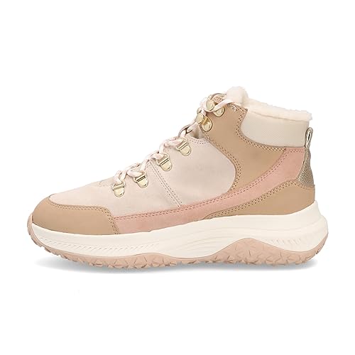 Geox Damen D OLIVIERA + Grip C Sneaker, LT Sand, 37 EU von Geox