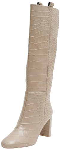 Geox Damen D PHEBY 80 Knee High Boot, Sand, 37 EU Geox Damen D PHEBY 80 Knee High Boot, Sand, 37 EU von Geox