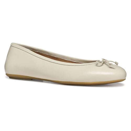 Geox Damen D Palmaria B Ballet Flat, Papyrus, 37.5 EU von Geox