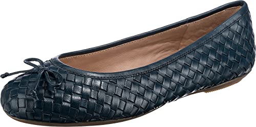 Geox Damen D Palmaria Ballerinas, Blau, 35 EU von Geox