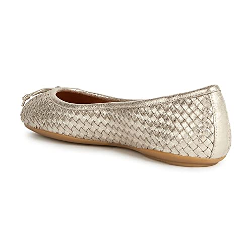 Geox D Palmaria Ballet Flat, LT Gold, 36.5 EU von Geox