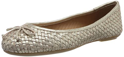 Geox Damen D Palmaria Ballet Flat, LT Gold, 38 EU Geox Damen D Palmaria Ballet Flat, LT Gold, 38 EU von Geox