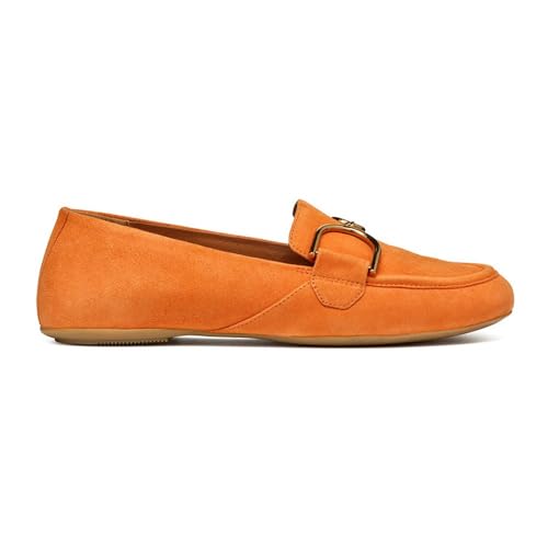 Geox Damen D Palmaria J Loafer Flat, ORANGE, 35 EU von Geox