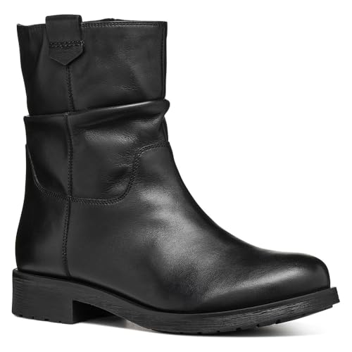 Geox Damen D RAWELLE A Ankle Boot, Black, 35 EU von Geox