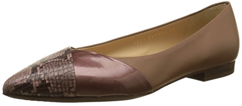 Geox Damen D RHOSYN C Geschlossene Ballerinas, Beige (Desert/Old ROSEC5LA8), 35 EU von Geox