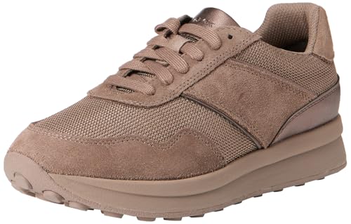 Geox Damen D RUNNTIX A Sneaker, Taupe, 37 EU Geox Damen D RUNNTIX A Sneaker, Taupe, 37 EU von Geox