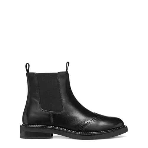 Geox Damen D SERILDA Ankle Boot, Black, 36.5 EU von Geox