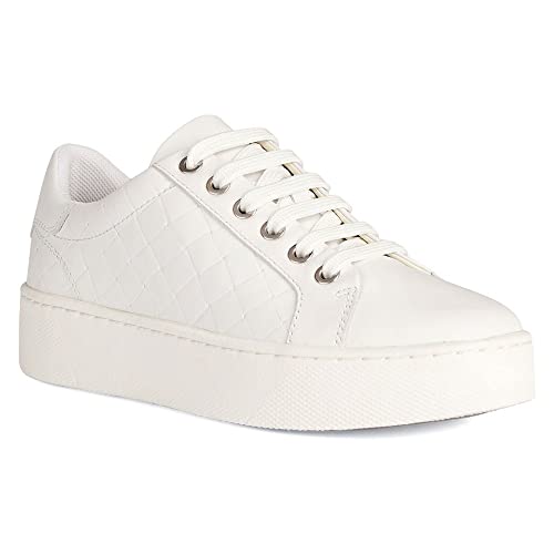 Geox D SKYELY Sneaker, White, 36 EU Geox D SKYELY Sneaker, White, 36 EU von Geox