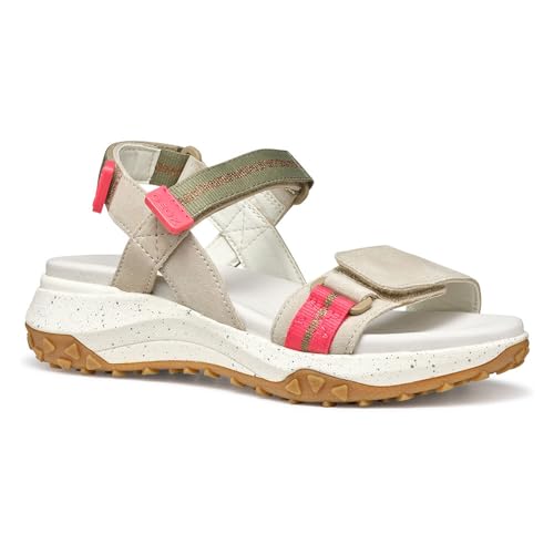 Geox Damen D SORAPIS + Grip B Sport Sandal, Lt Taupe/Sage, 39 EU von Geox