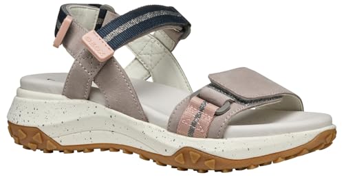 Geox Damen D SORAPIS + Grip B Sport Sandal, Rock/Nude, 37 EU von Geox