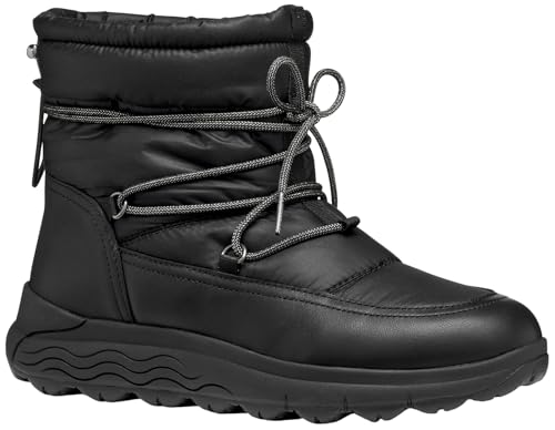 Geox Damen D SPHERICA 4X4 B ABX Ankle Boot, Black, 37 EU von Geox