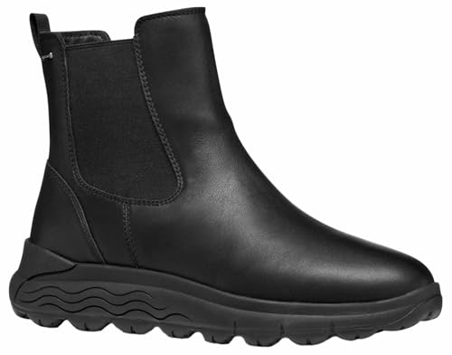 Geox Damen D SPHERICA 4X4 B ABX Ankle Boot, Black, 42 EU von Geox
