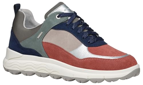 Geox Damen D SPHERICA 4X4 B ABX Sneaker, Old Rose/Navy, 39 EU Geox Damen D SPHERICA 4X4 B ABX Sneaker, Old Rose/Navy, 39 EU von Geox
