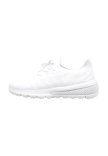 Geox Damen D SPHERICA ACTIF Sneaker, White, 37 EU Geox Damen D SPHERICA ACTIF Sneaker, White, 37 EU von Geox