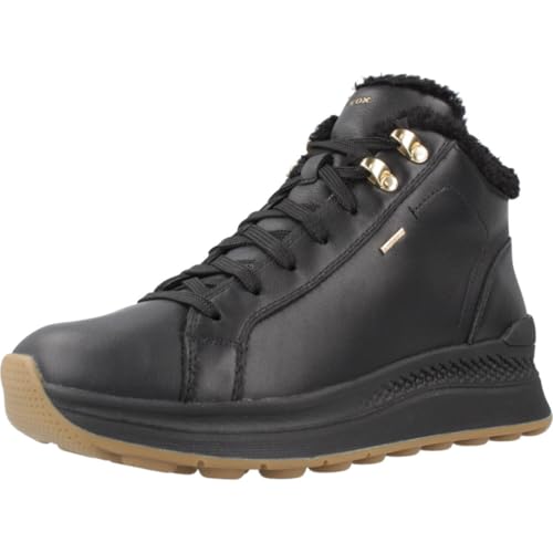 Geox Damen D SPHERICA ACTIF X2 Sneaker, Black, 36 EU von Geox