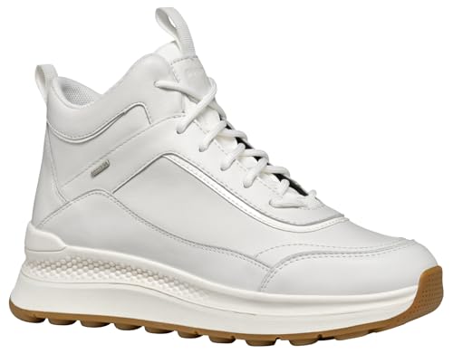Geox Damen D SPHERICA ACTIF X2 Sneaker, White, 38 EU Geox Damen D SPHERICA ACTIF X2 Sneaker, White, 38 EU von Geox
