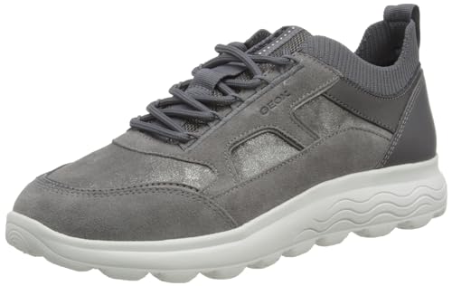 Geox Damen D SPHERICA C Sneaker, DK Stone, 37 EU Geox Damen D SPHERICA C Sneaker, DK Stone, 37 EU von Geox