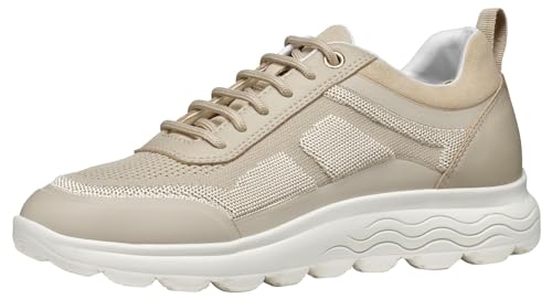 Geox Damen D SPHERICA C Sneaker, LT Taupe, 38 EU Geox Damen D SPHERICA C Sneaker, LT Taupe, 38 EU von Geox