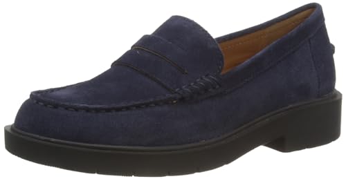 Geox Damen D SPHERICA EC1 A Moccasin, Navy, 38.5 EU von Geox