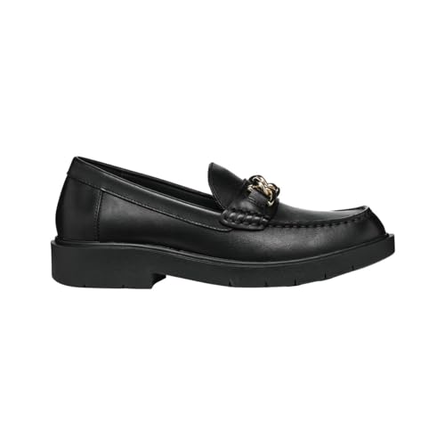 Geox Damen D SPHERICA EC1 C Moccasin, Black, 37 EU von Geox